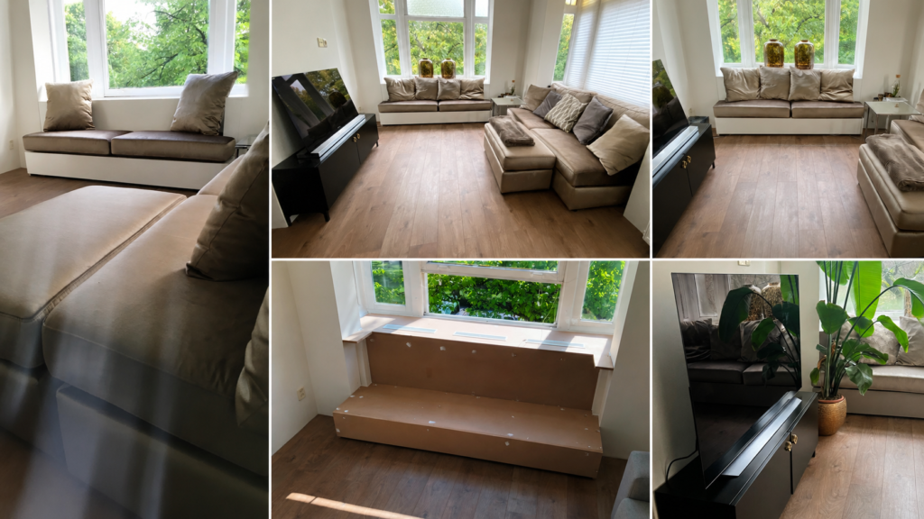 Interieur Renovatei Rotterdam Radiator Ombouw Bank Lounge Interieur Door Max De Aannemer Stijlvolle Interieur Remake