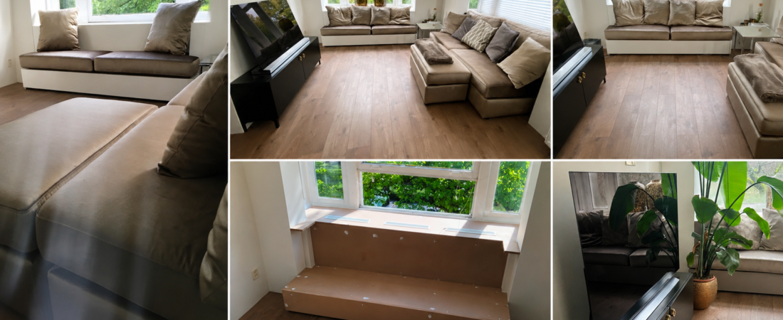 Interieur Renovatie Rotterdam – Radiator Ombouw Bank op Maat