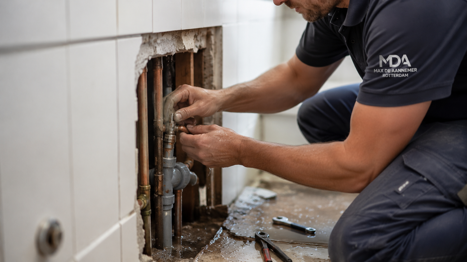 Lekkage Rotterdam Reparatie Van Lekkage Schade Door Max De Aannemer Vakkundig Snel En Vriendelijk